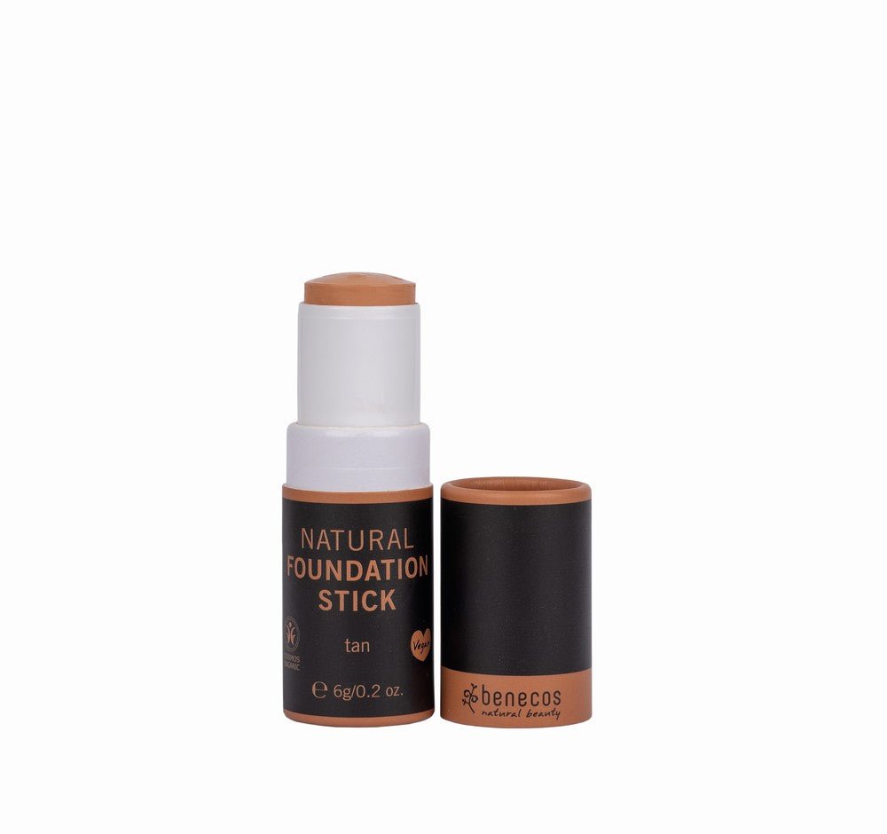 Benecos Natural Foundation Stick (Tan) - Earthfare Supermarket - 4260198095240