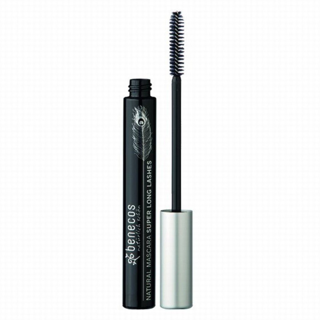 Benecos Natural Mascara Super Long Lashes (Carbon Black) - Earthfare Supermarket - 4260198090573