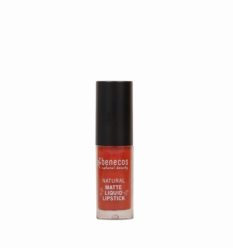 Benecos Natural Matte Liquid Lipstick (Trust In Rust) - Earthfare Supermarket - 4260198095363
