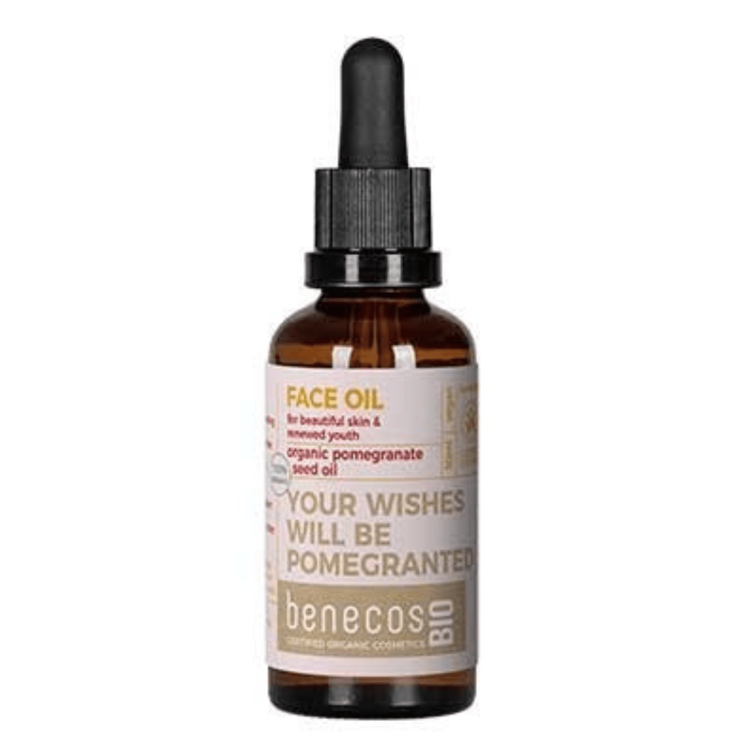 Benecos Organic Pomegranate Face oil 50ml - Earthfare Supermarket - 4260198097657