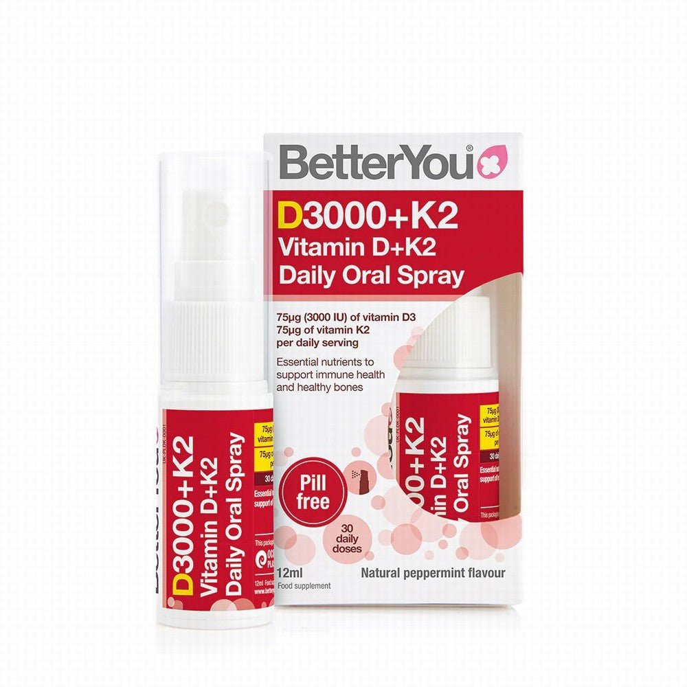 BetterYou Vitamin D + K2 Oral Spray - Earthfare Supermarket - 96175101