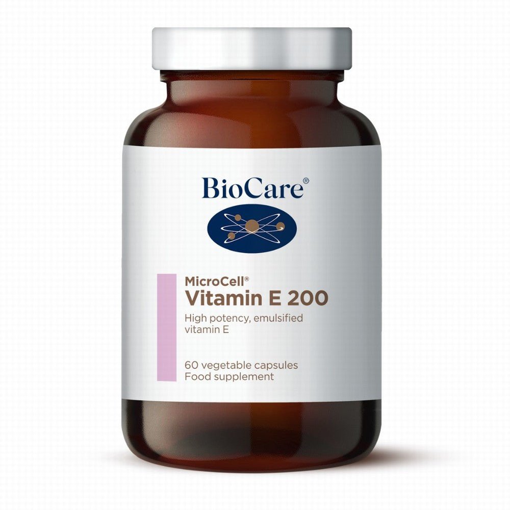 BioCare MicroCell Vitamin E 200Iu - Earthfare Supermarket - 5033290505608