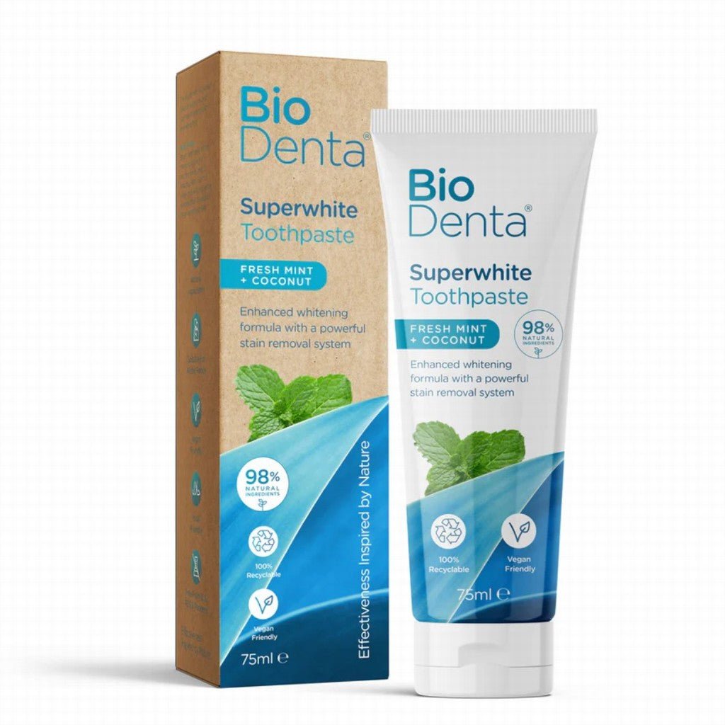BioDenta Superwhite Toothpaste - Earthfare Supermarket - 7350064160008