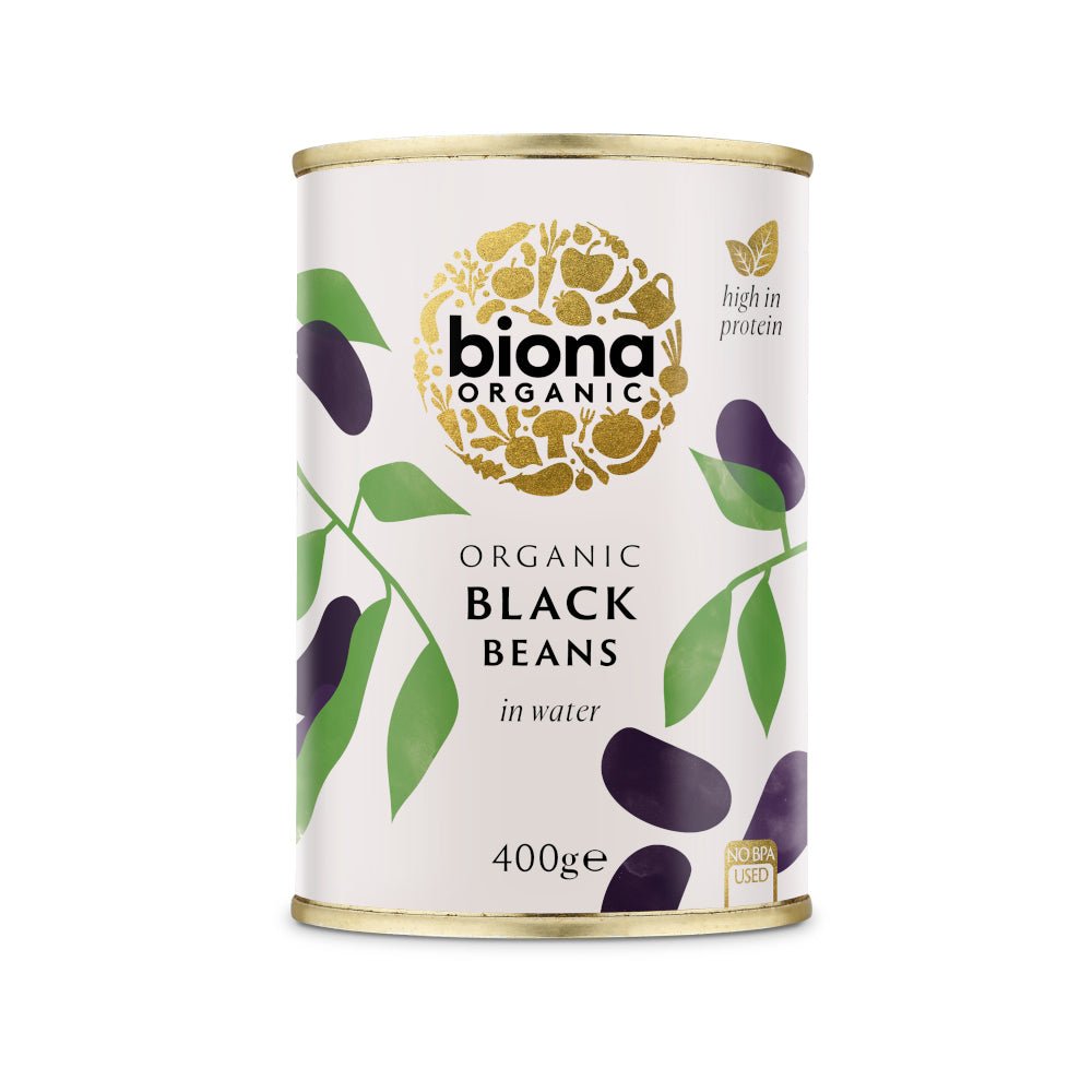 Biona Organic Black Beans - Earthfare Supermarket - 5032722309791