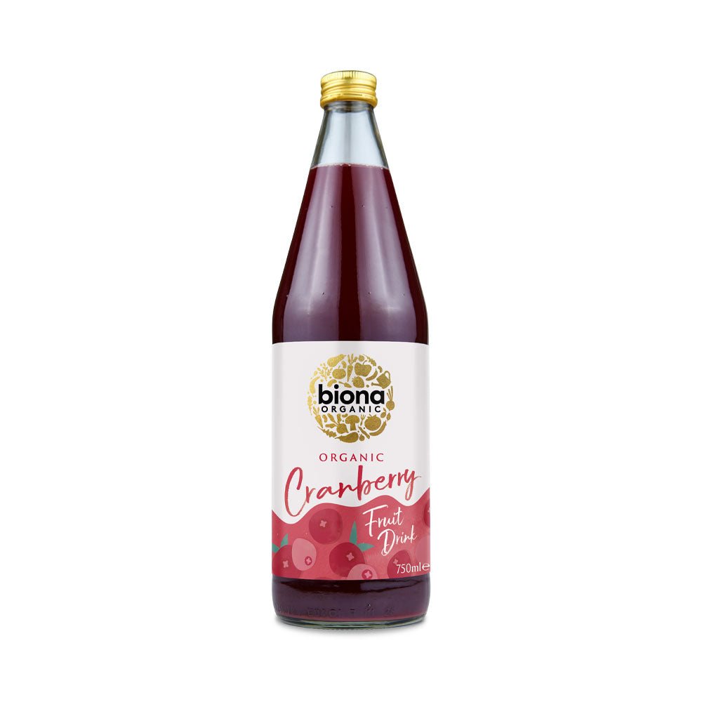 Biona Organic Cranberry Fruit Drink 750ml - Earthfare Supermarket - 5032722302518