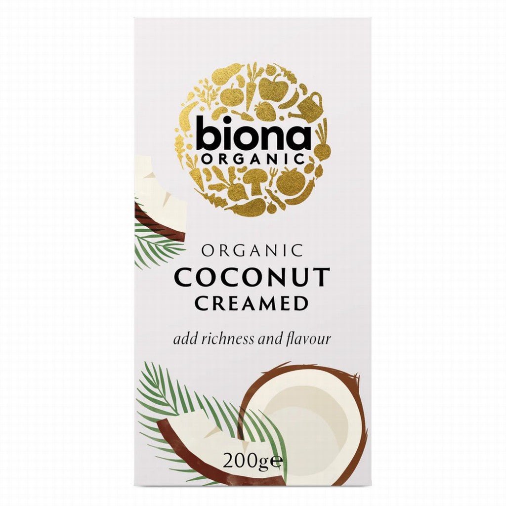 Biona Organic Creamed Coconut - Earthfare Supermarket - 5032722307018