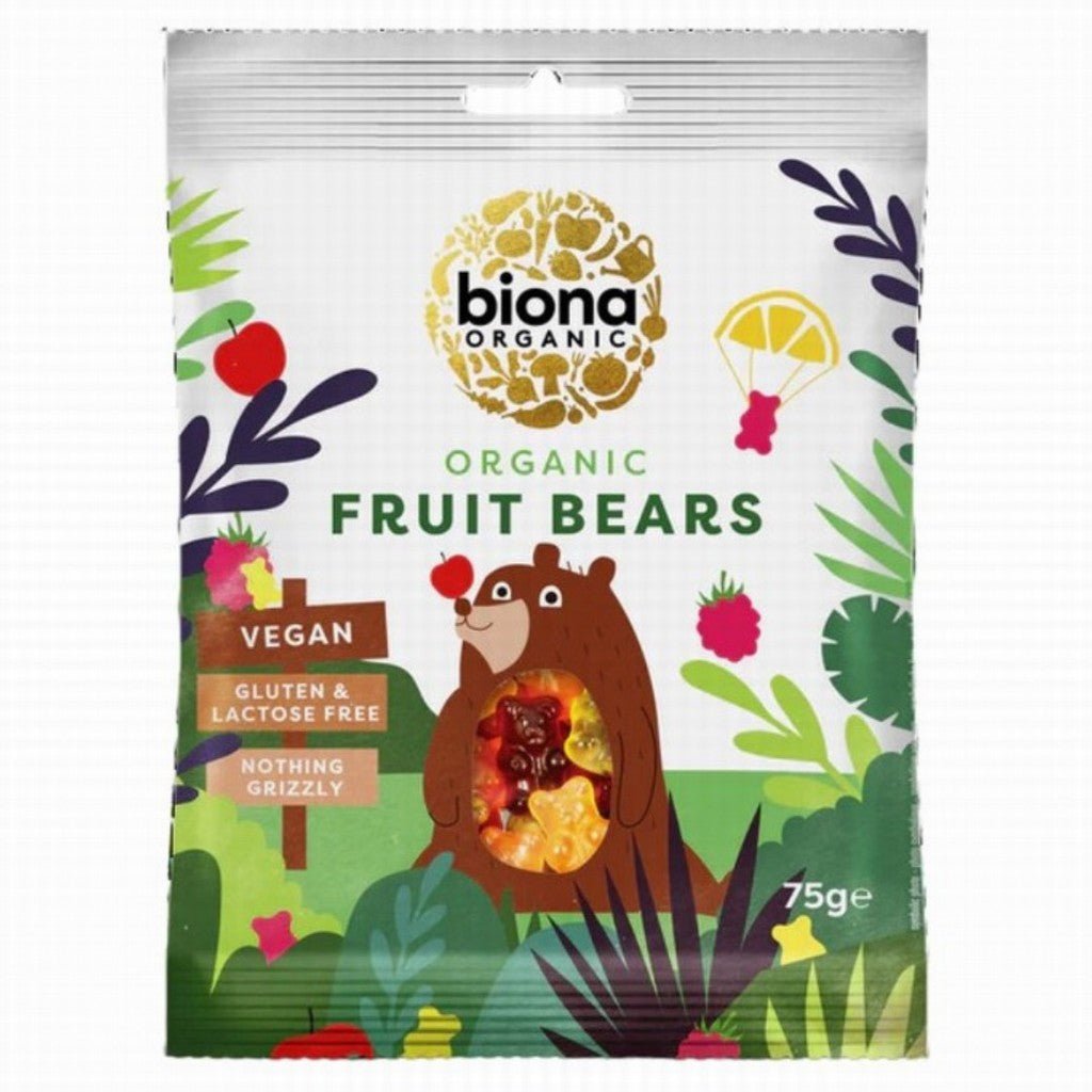 Biona Organic Mini Fruit Bears - Earthfare Supermarket - 5032722307735