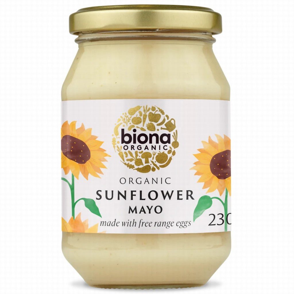 Biona Organic Sunflower Mayo - Earthfare Supermarket - 5032722301955