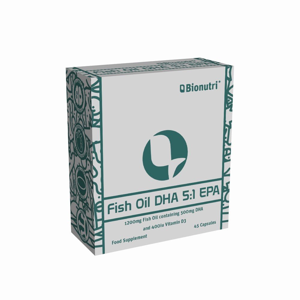 Bionutri Fish Oil Dha 5:1 Epa - Earthfare Supermarket - 5060147870213