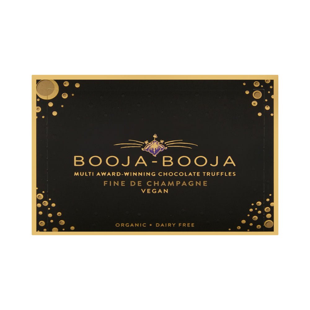 Booja Booja Organic Fine De Champagne Truffles 92g - Earthfare Supermarket - 5060002043172