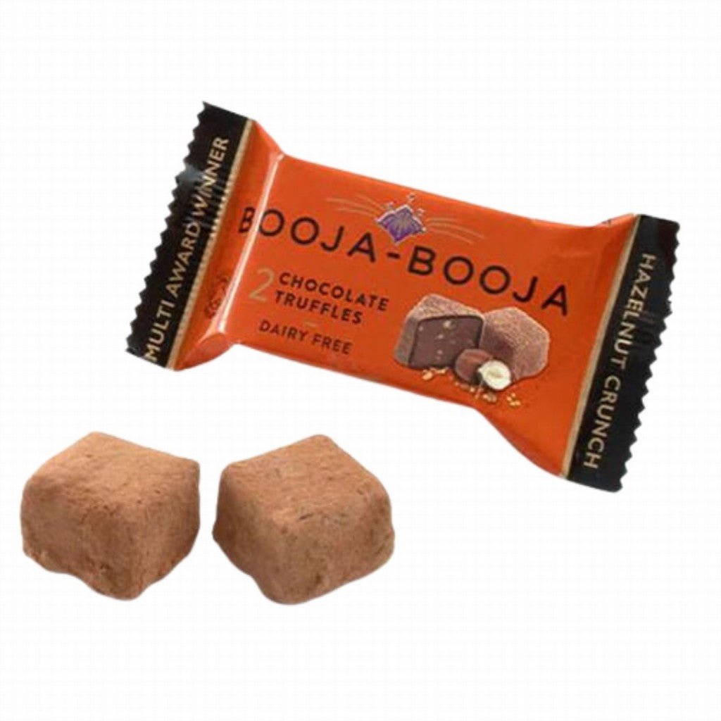 Booja Booja Organic Hazelnut Crunch Truffles 23G - Earthfare Supermarket - 5060002043035