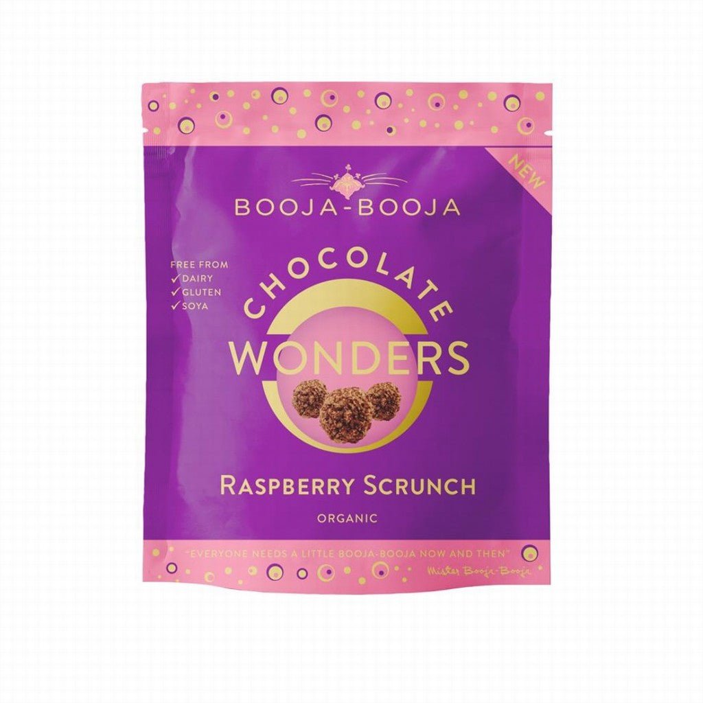 Booja Booja Wonders Raspberry Scrunch - Earthfare Supermarket - 5060002044452