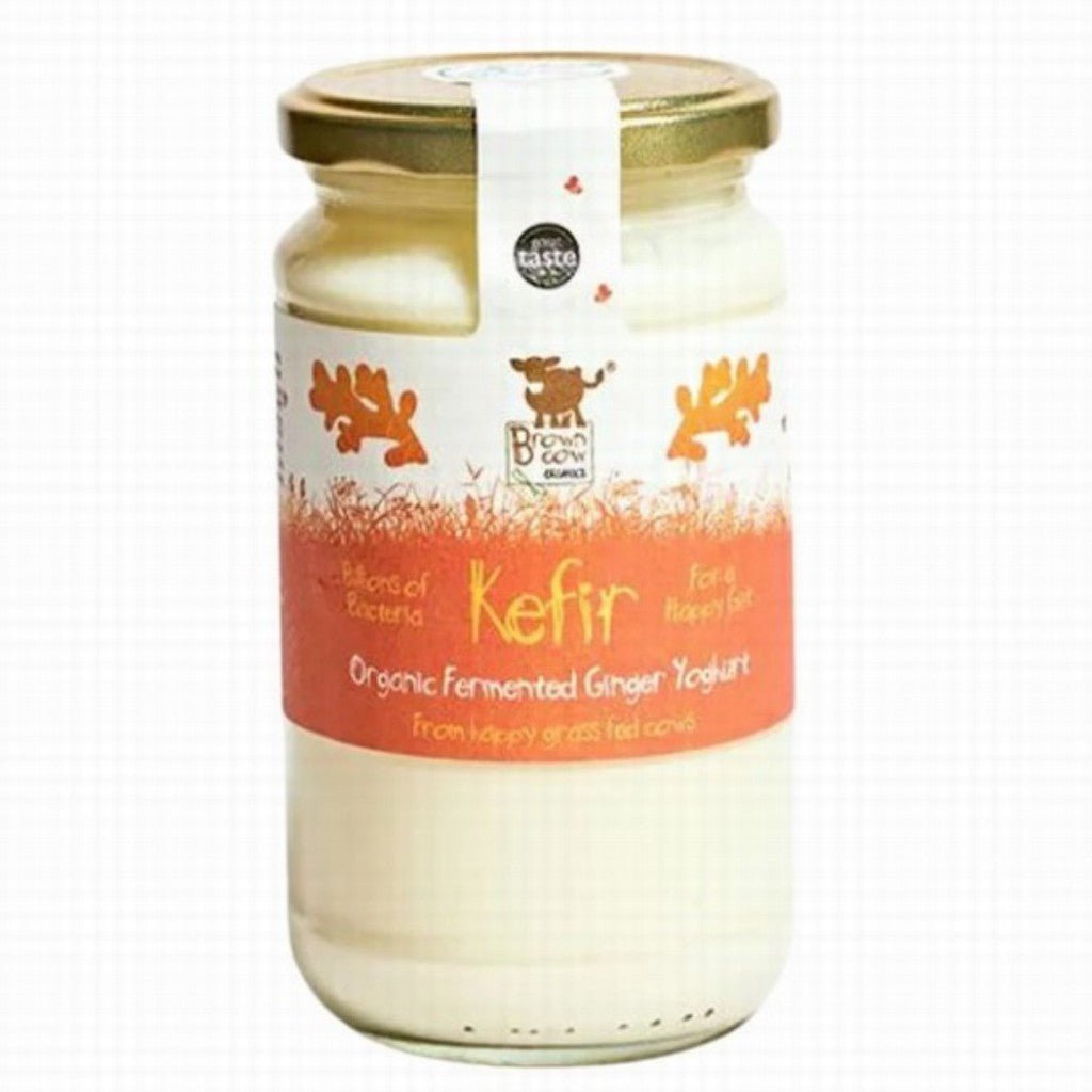 Brown Cow Kefir with Ginger - Earthfare Supermarket - 5060145290488