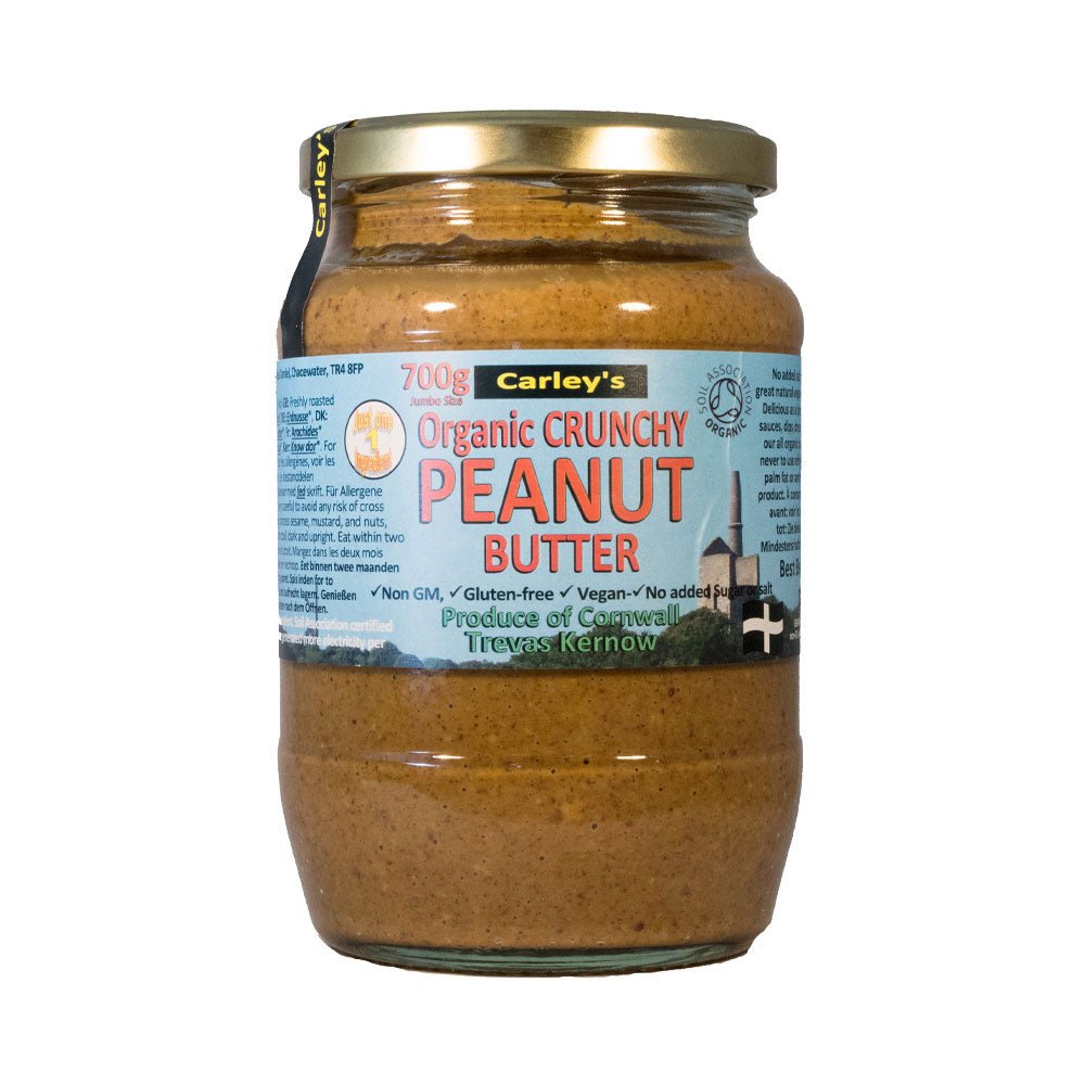 Carleys Organic Peanut Butter Crunchy - Earthfare Supermarket - 5055052620381