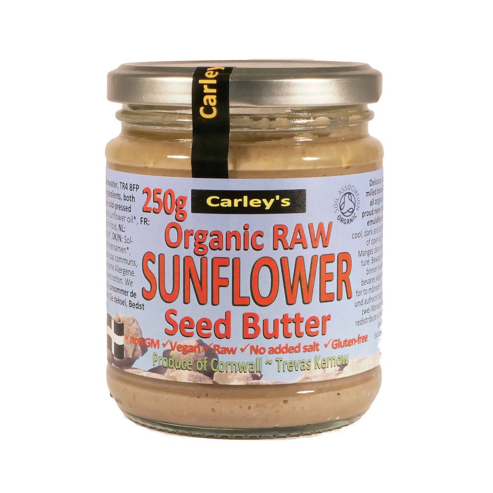 Carleys Organic Raw Sunflower Seed Butter - Earthfare Supermarket - 5055052617664