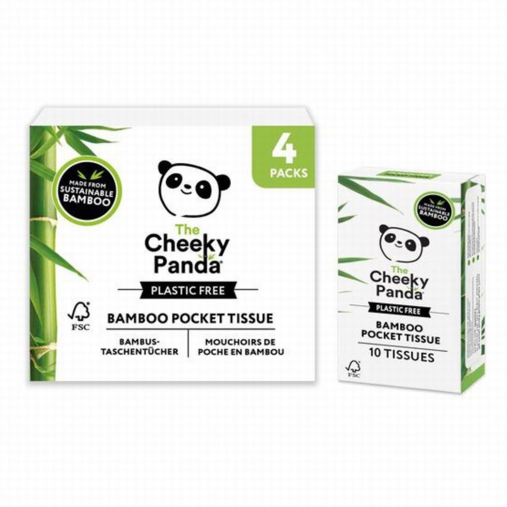 Cheeky Panda Pocket Tissues 14 pack - Earthfare Supermarket - 25060561630374