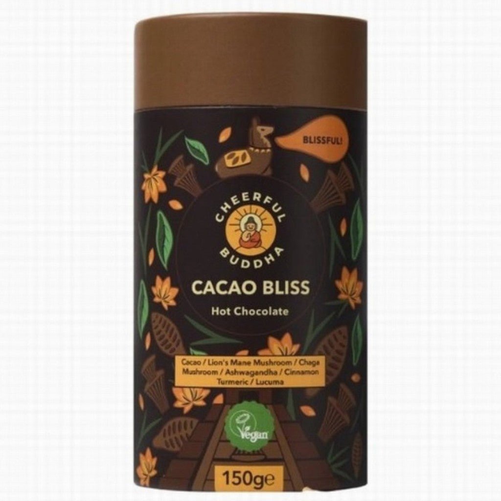 Cheerful Buddha Cacao Bliss - Cacao Mushroom Hot Drink - Earthfare Supermarket - 794712650225