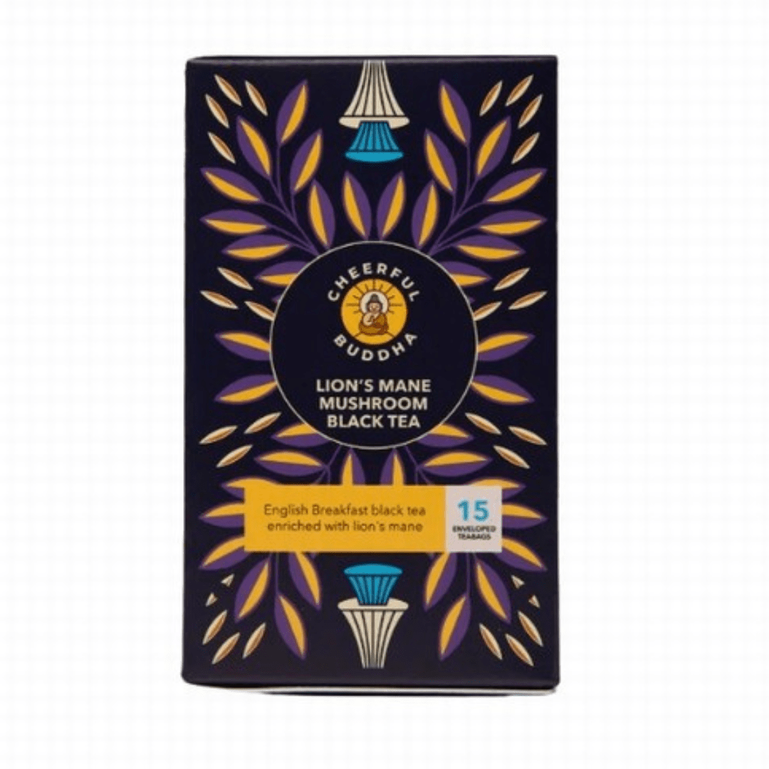 Cheerful Buddha Lion's Mane Black Tea - Earthfare Supermarket - 796548596869