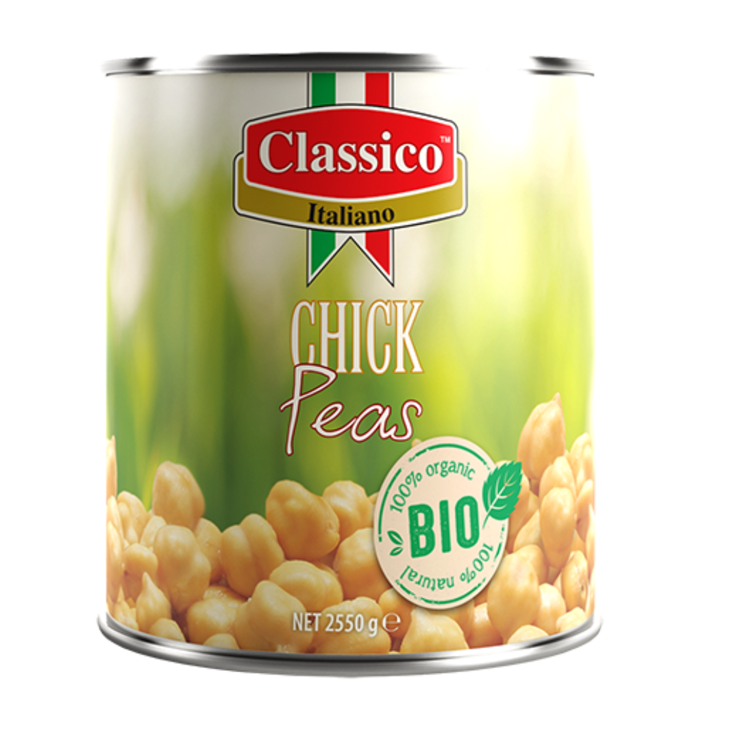 Classico Organic Chickpeas 2.5KG - Earthfare Supermarket - 8029363263312