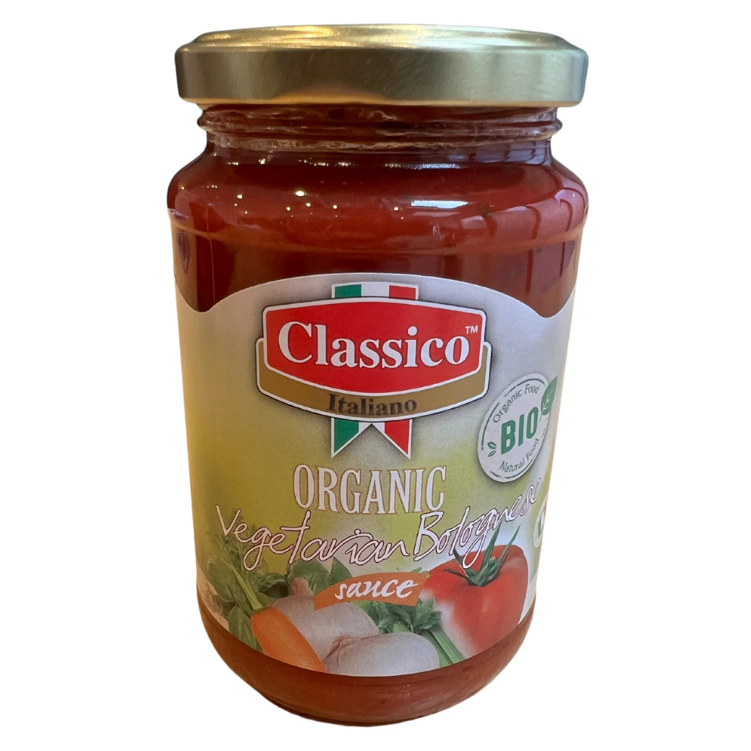 Classico Organic Vegetarian Bolognese Sauce 350G - Earthfare Supermarket - 8029363762419