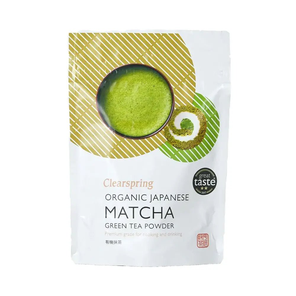 Clearspring Organic Japanese Matcha Green Tea Powder - Earthfare Supermarket - 5021554988519