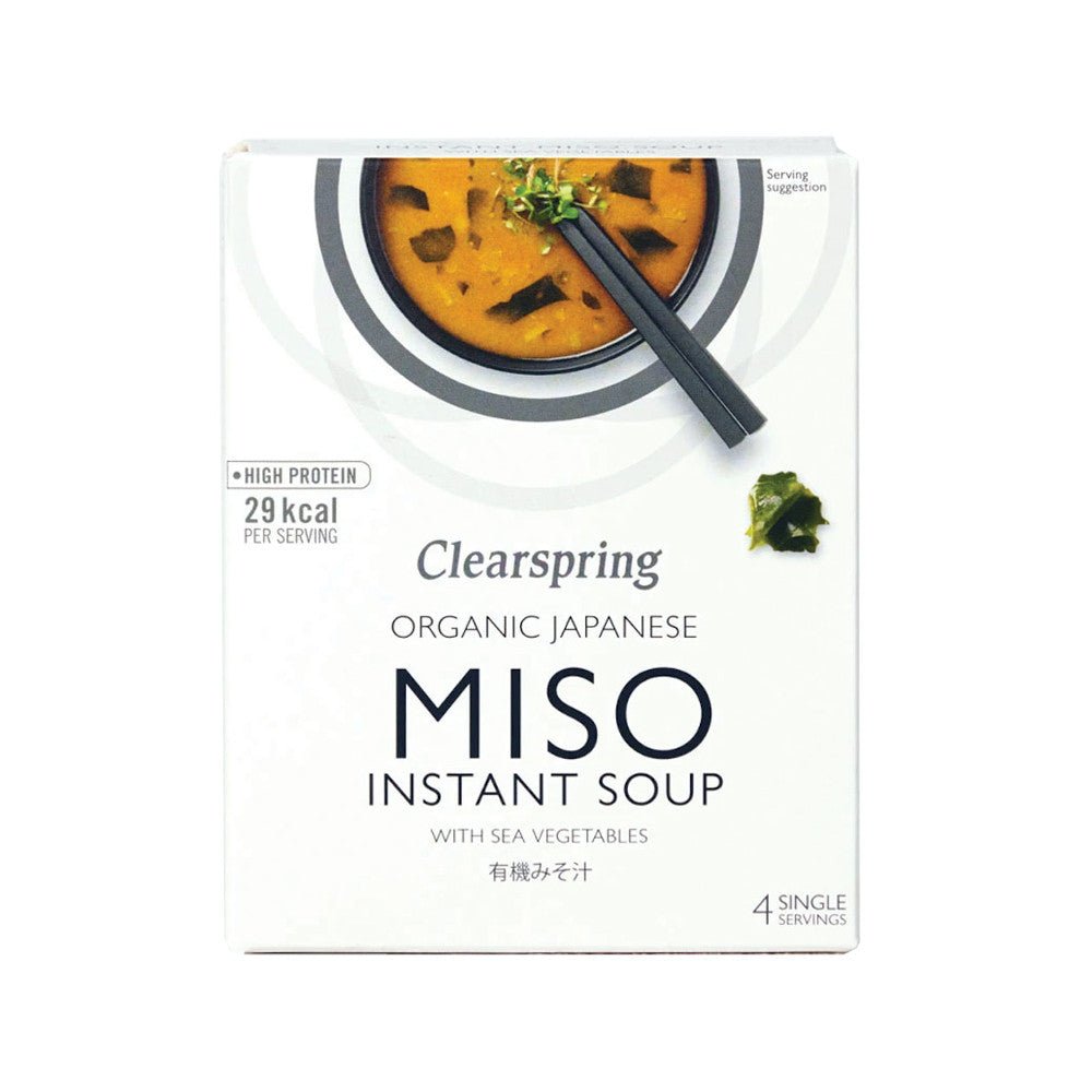 Clearspring Organic Japanese Miso Instant Soup - Earthfare Supermarket - 5021554985747