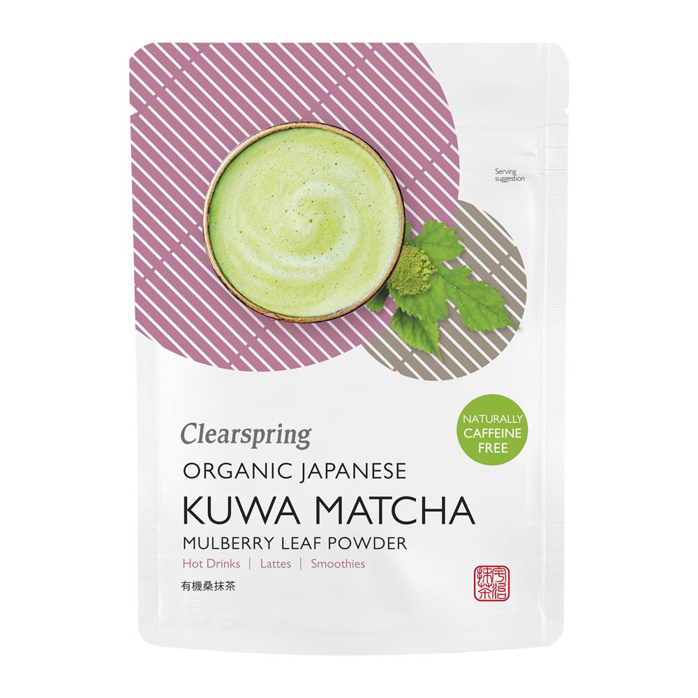 Clearspring Organic Kuwa Matcha - Mulberry Leaf Powder - Earthfare Supermarket - 5021554004875