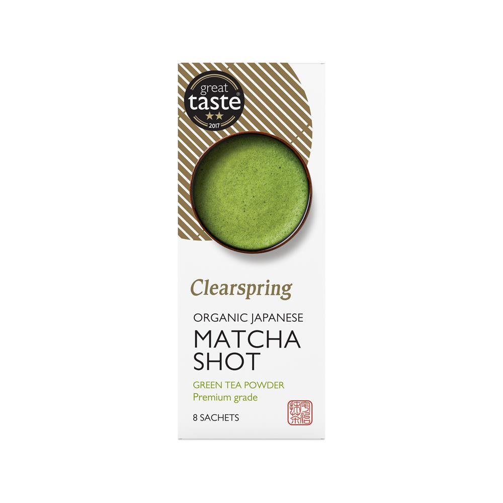 Clearspring Organic Matcha Shot Sachet - Earthfare Supermarket - 5021554003236