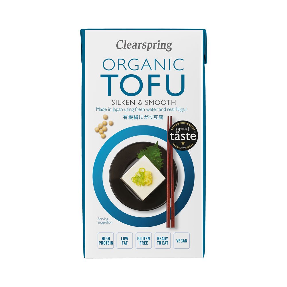 Clearspring Organic Silken Tofu 300g - Earthfare Supermarket - 5021554987710