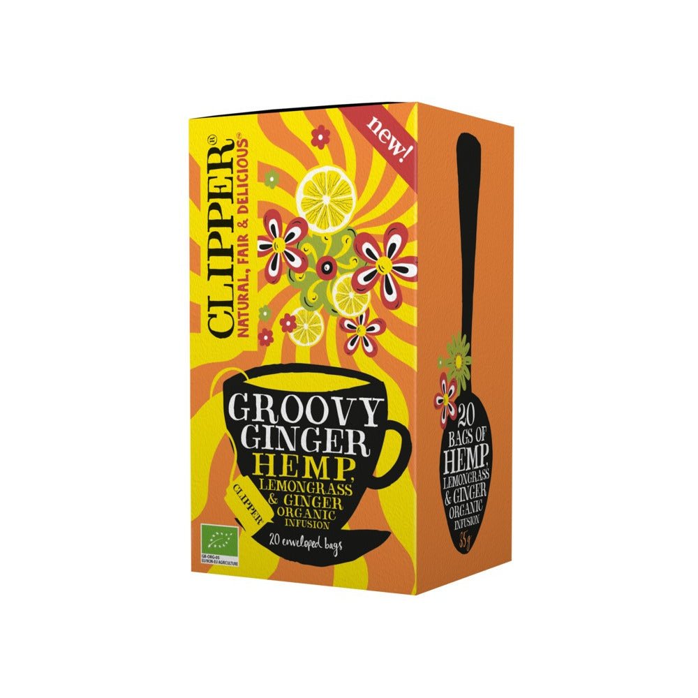 Clipper Organic Groovy Ginger - Earthfare Supermarket - 5021991942990