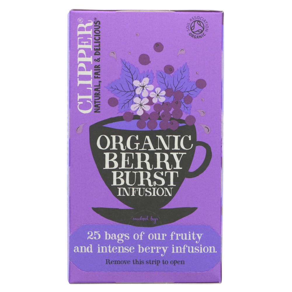 Clipper Organic Wild Berry Infusion - Earthfare Supermarket - 5021991625190