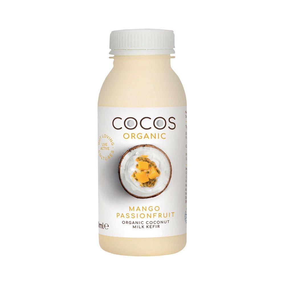 Cocos Organic Coconut Milk Kefir Mango & Passionfruit - Earthfare Supermarket - 5060298881939