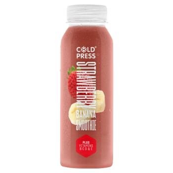 Coldpress Strawberry & Banana Smoothie - Earthfare Supermarket - 5060268000278