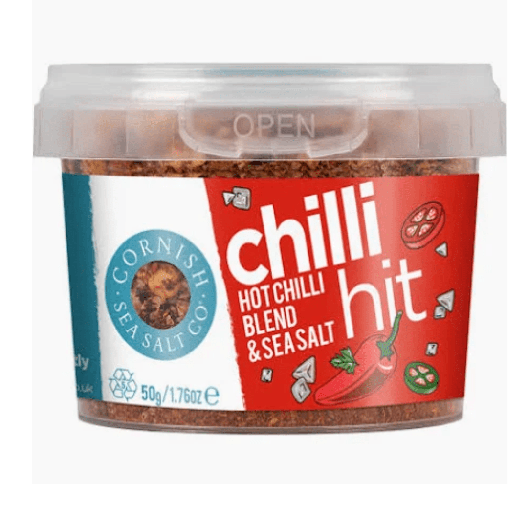 Cornish Sea Salt - Chilli Hit 60g - Earthfare Supermarket - 5060155200576
