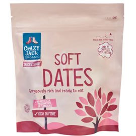 Crazy Jack Organic Soft Dried Dates - Earthfare Supermarket - 5012246006451