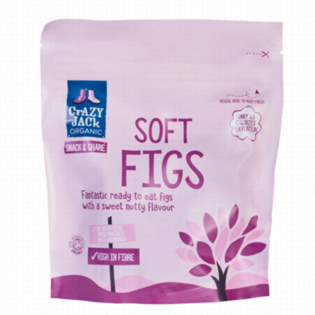 Crazy Jack Organic Soft Dried Figs - Earthfare Supermarket - 5012246006468