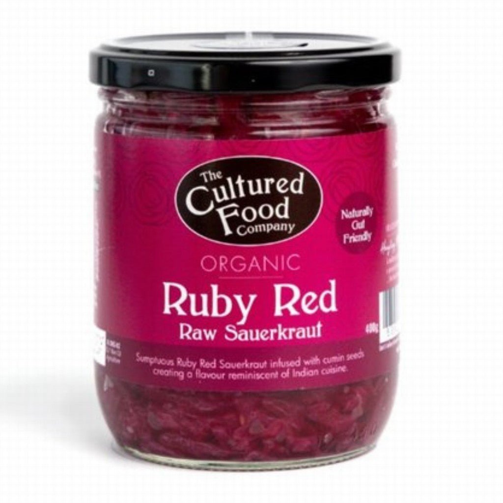 Cultured Food Co Organic Ruby Red Sauerkraut - Earthfare Supermarket - 5392000096295