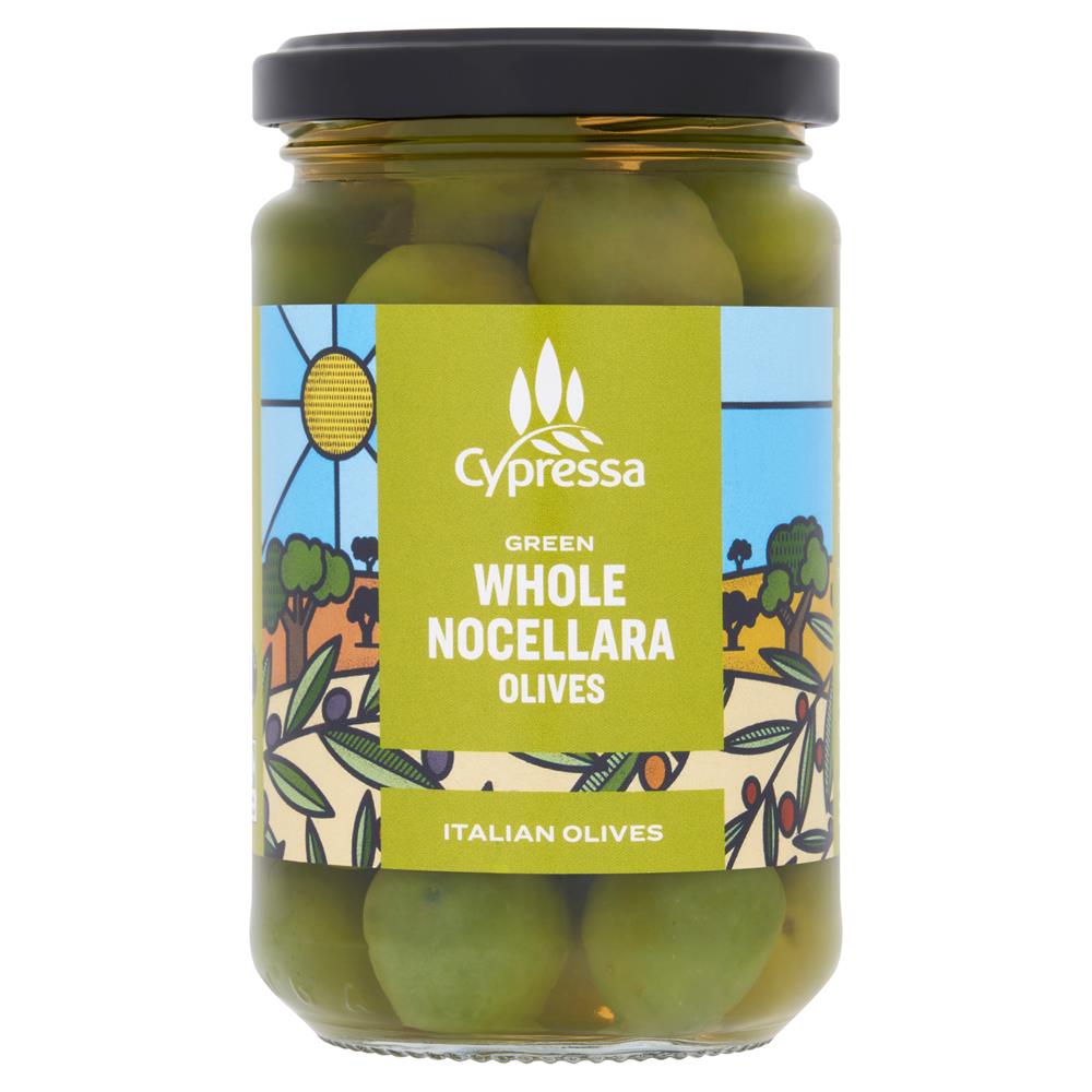 Cypressa Whole Nocellara Olives - Earthfare Supermarket - 5000362000217