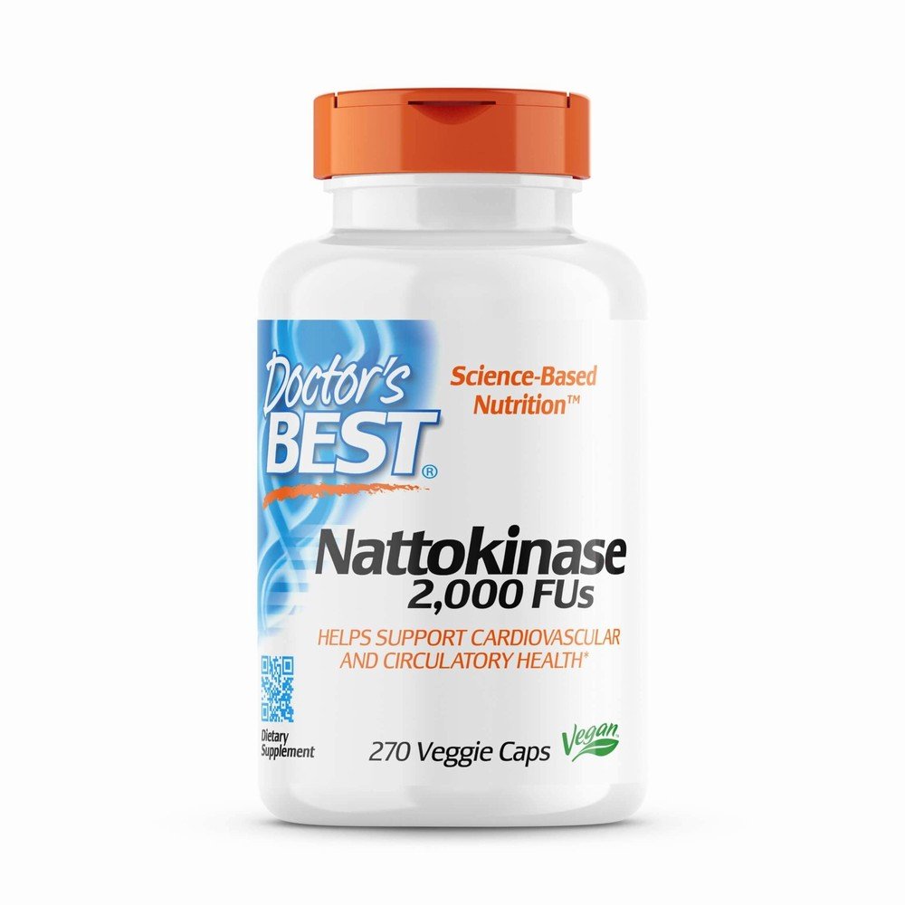 Doctor's Best Nattokinase 90 Caps - Earthfare Supermarket - 753950001251