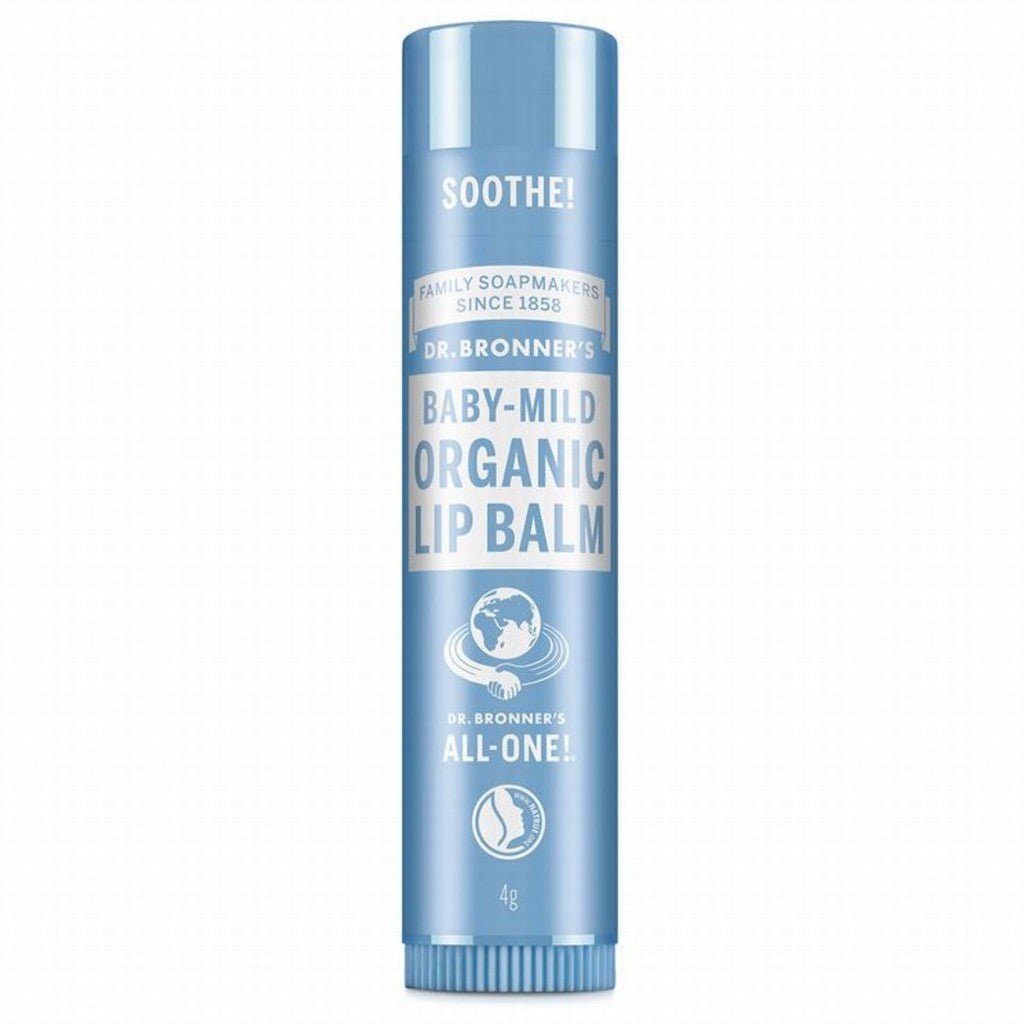 Dr Bronner Organic Lip Balm Naked 4g - Earthfare Supermarket - 18787920046
