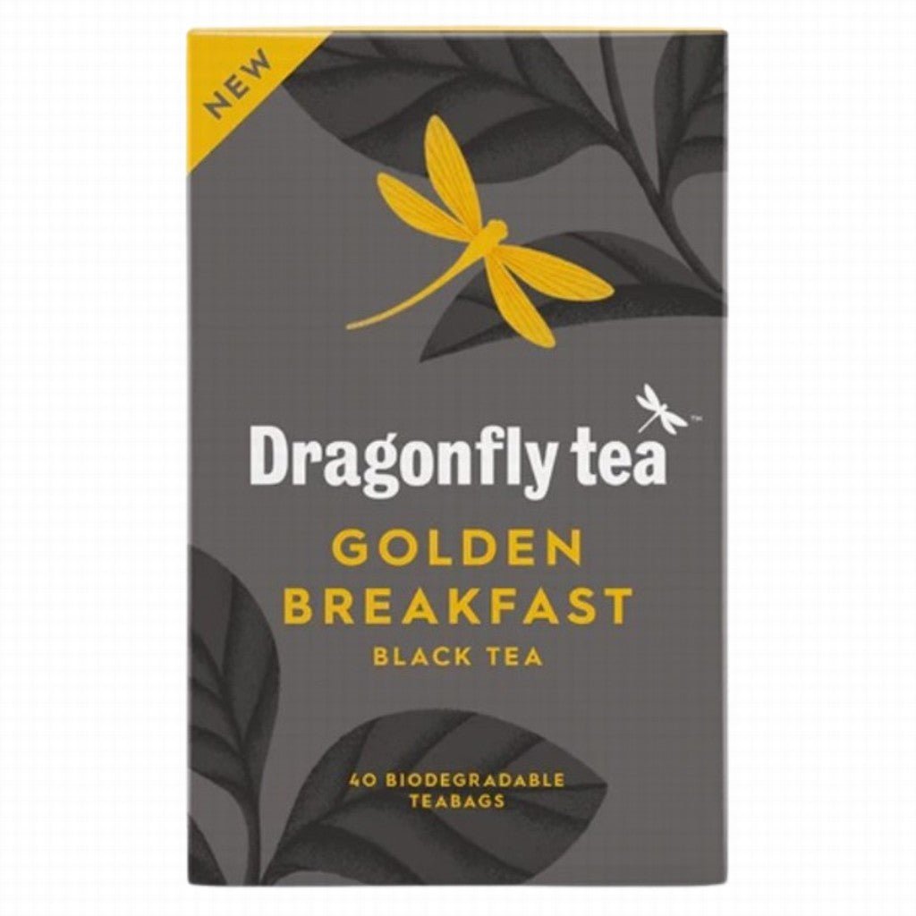 Dragonfly Tea Golden Breakfast Black Tea - Earthfare Supermarket - 5032558000466
