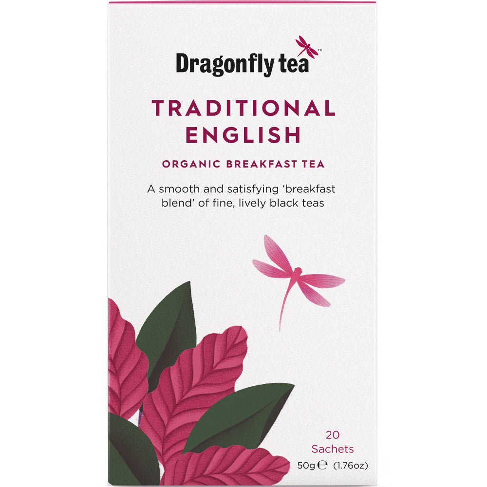 Dragonfly Tea Organic Traditional English Breakfast Tea - Earthfare Supermarket - 5032558001104