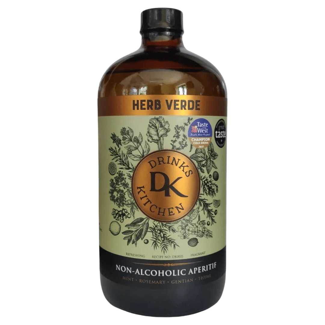 Drinks Kitchen Herb Verde Non Alcoholic Aperitif 475ml - Earthfare Supermarket - 5065003508088