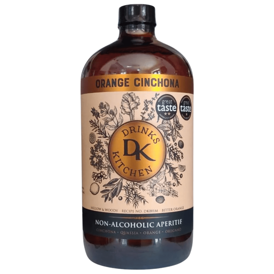 Drinks Kitchen Orange Cinchona Non Alcoholic Aperitif 475ml - Earthfare Supermarket - 5065003508101