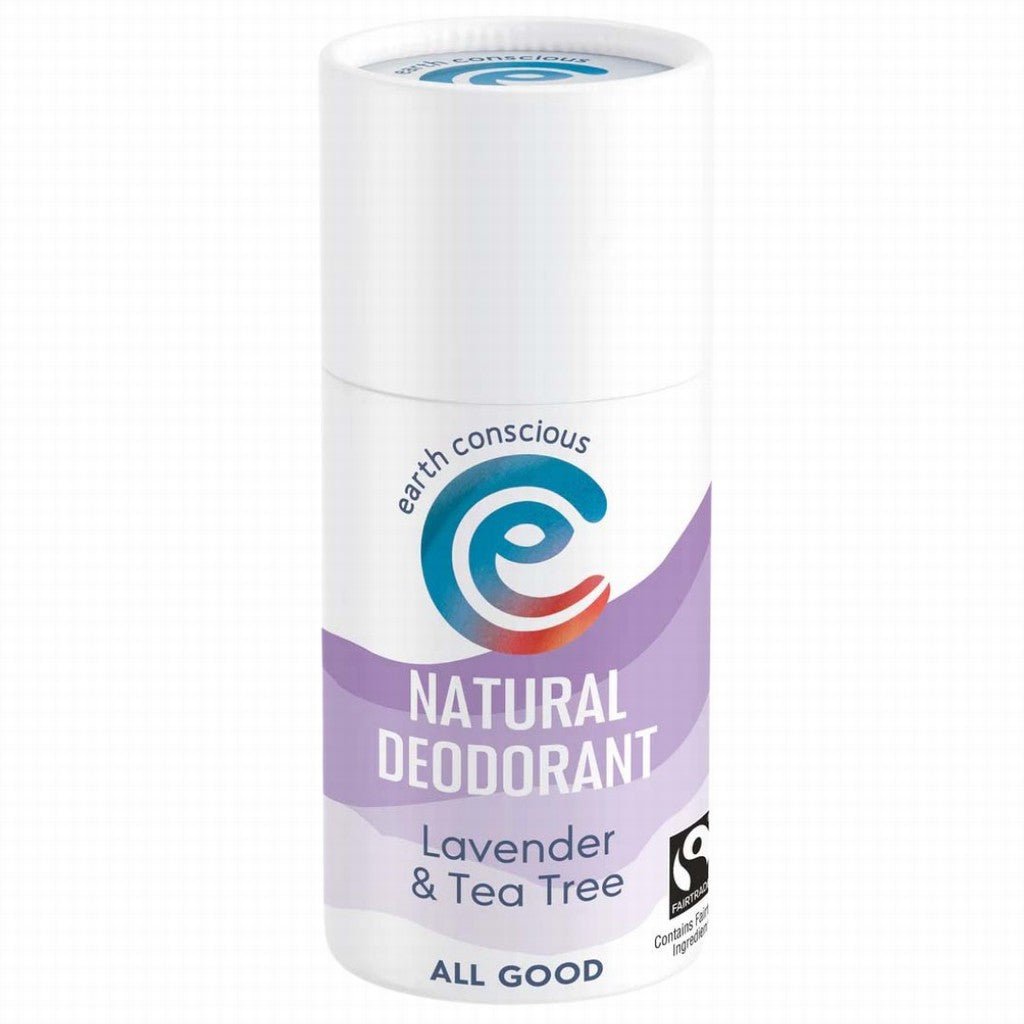 Earth Conscious Deodorant Stick Lavender & Tea Tree - Earthfare Supermarket - 5060452930015
