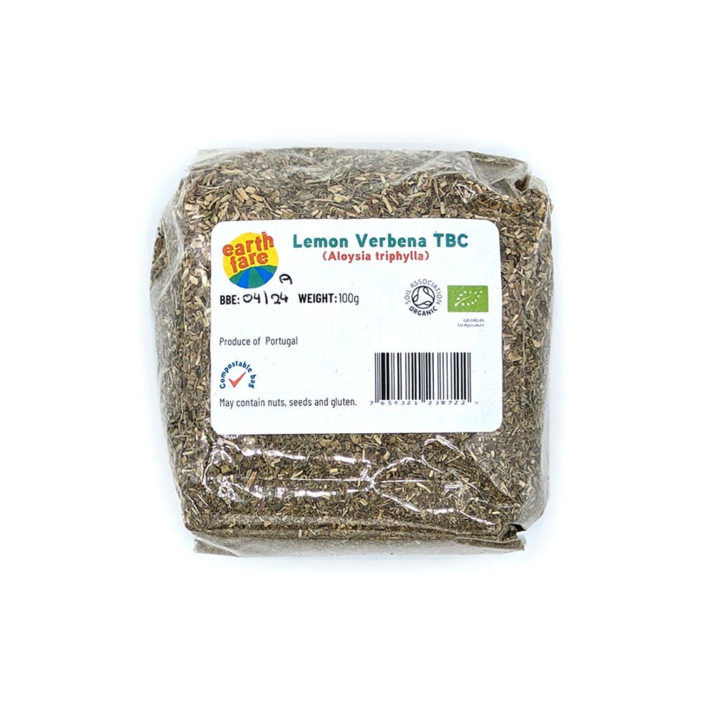 Earthfare Organic Lemon Verbena Leaf Tea - Earthfare Supermarket - 7654321238722