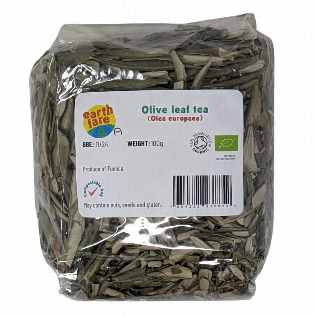 Earthfare Organic Olive Leaf Tea - Earthfare Supermarket - 7654321238852