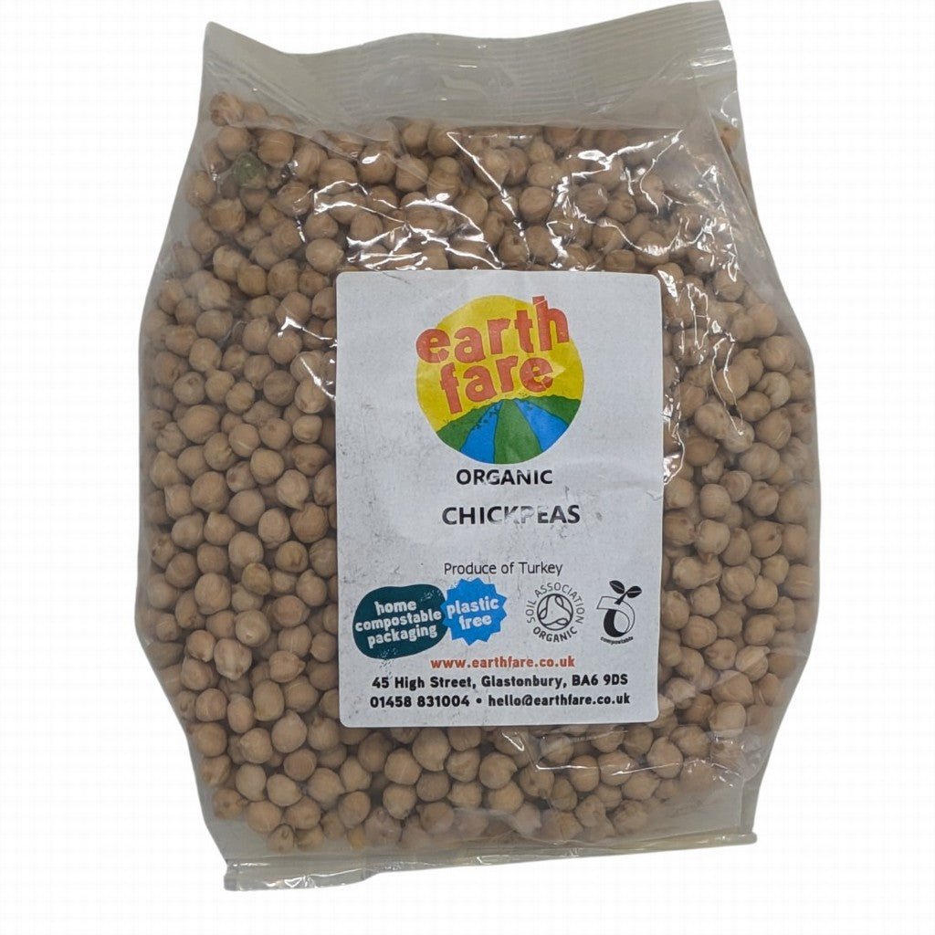Earthfare Own Organic Chickpeas 500G - Earthfare Supermarket - 5028367000407