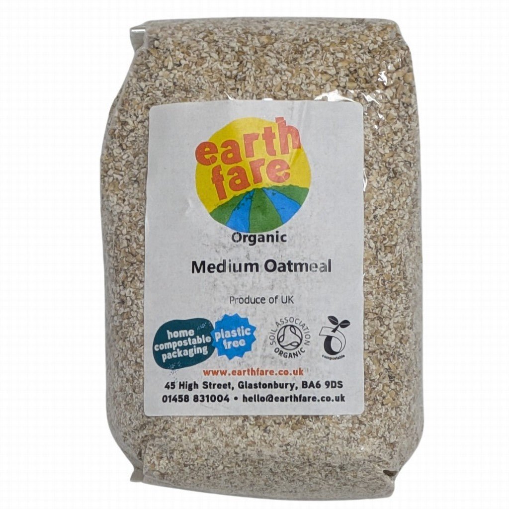 Earthfare Own Organic Medium Oatmeal - Earthfare Supermarket - 5028367000797