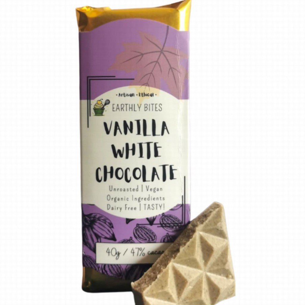 Earthly Bites White Chocolate 40g - Earthfare Supermarket - 5070003682942